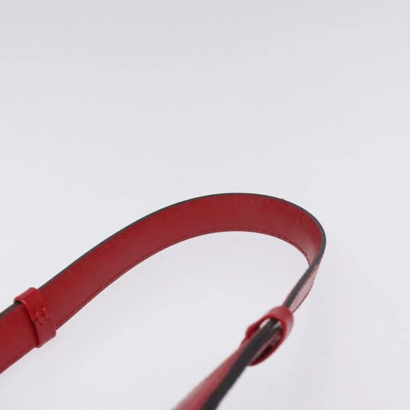 LOUIS VUITTON Epi Cluny Shoulder Bag Red M52257 LV Auth 115722 - Picture 11 of 15